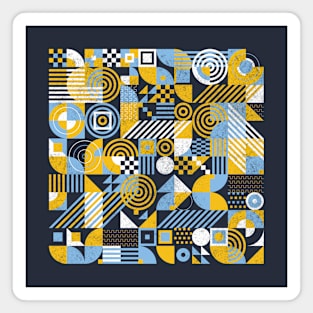 Argentina geometric pattern Magnet